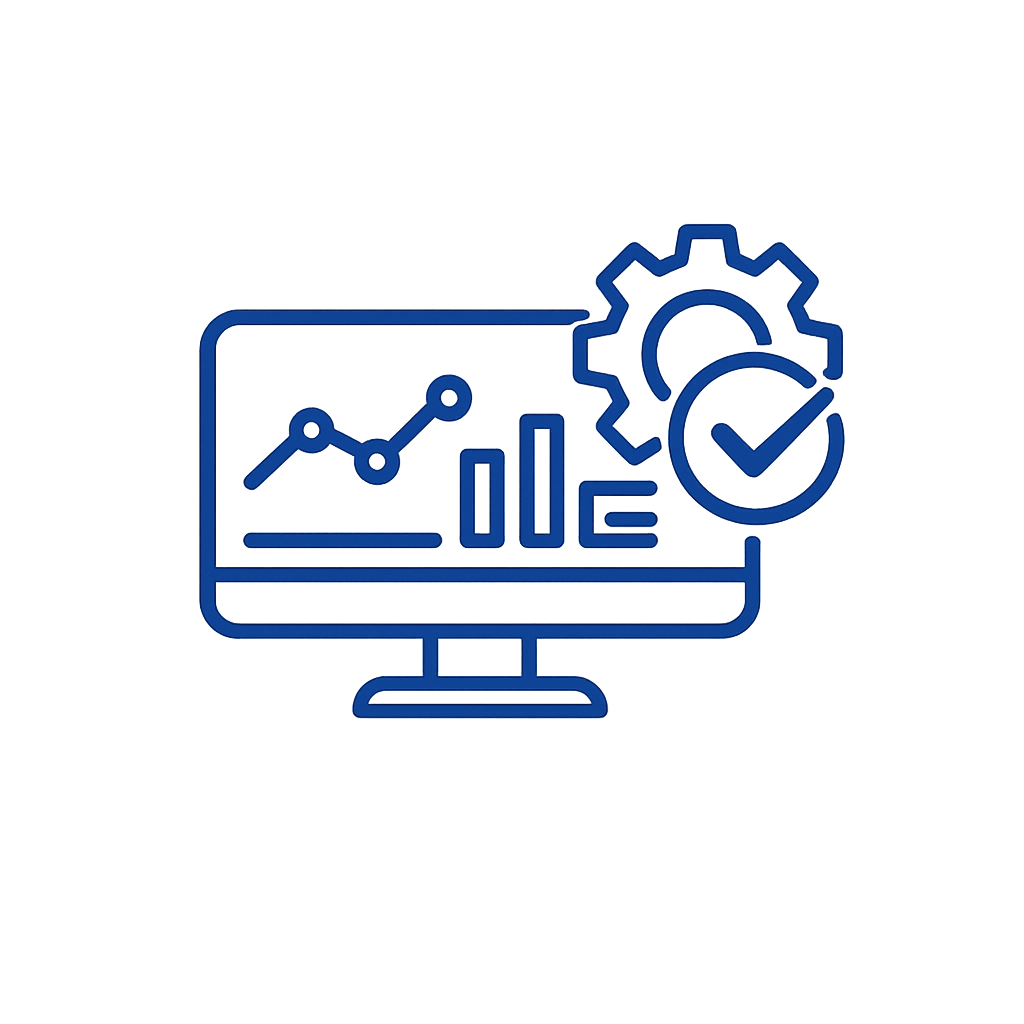 Managed IT services icon - monitoring and management for Houston businesses