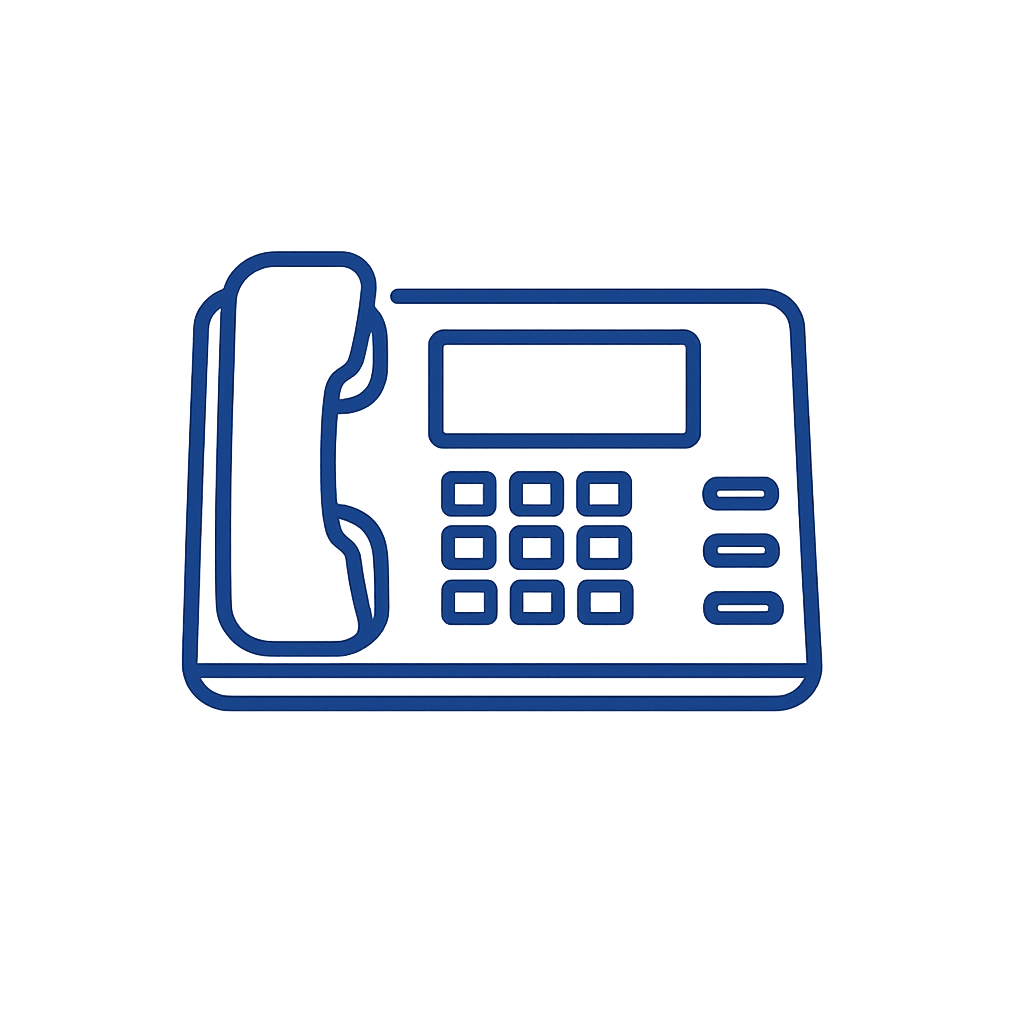 Business phone systems and VoIP icon for Houston companies